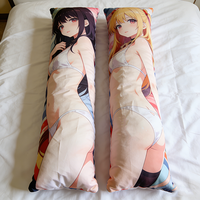 Oreiller corporel anime personnalisé, grand format, doux, soutien latéral et dorsal, coussin de lit lavable, écologique, style japonais