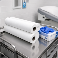 Draps jetables pour table d'examen médical, type rouleau - Utilisés dans les cliniques et les hôpitaux, certifiés CE, taille personnalisée, classe 1