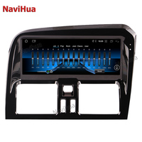 Navihua Écran d'autoradio 8.8 pouces intégré Carplay Android Auto DSP pour Volvo XC60 2009-2017 GPS Navigation Multimédia RHD LHD