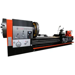 Halbautomatische rohr threading drehmaschine 1500mm Drehmaschine Schraube-schneiden Rohr Drehmaschine Maschine Für Verkauf