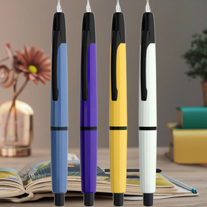 أقلام حبر جاف أسود غير لامع من MAJOHN A2 OEM أقلام حبر جاف مزدوجة الغرض للتمرين على وضعية الجسم وأقلام بلاستيكية مزدوجة - Product Image 3