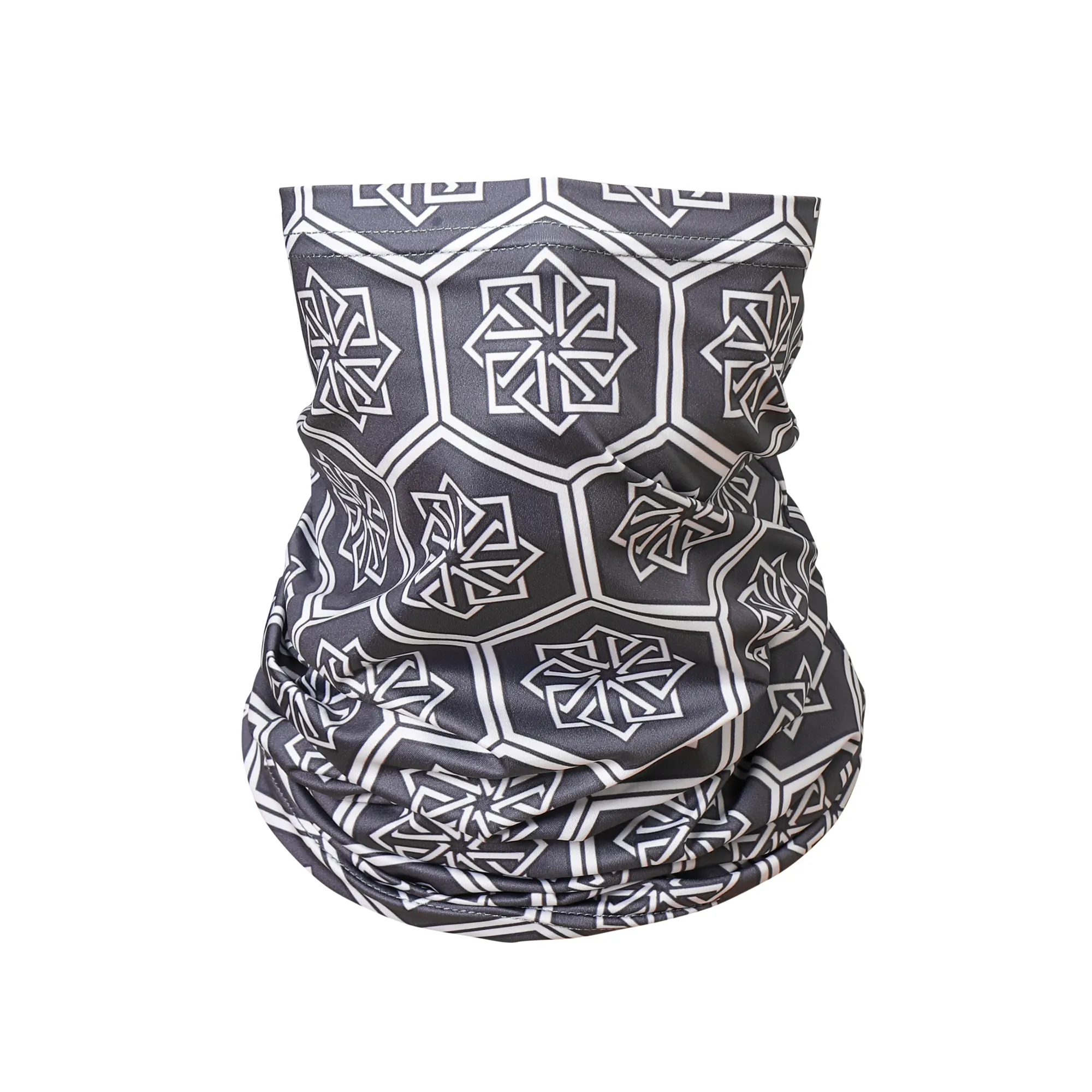 OEM&ODM 100%Polyester Multifunctional Neck Gaiter Face Scarf Seamless Magic Bandana Custom Logo