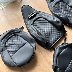 Xiangta <span class=keywords><strong>Precio</strong></span> al por mayor Nuevo diseño Funda de asiento de coche original de lujo Costura de diamante Fundas de asiento de coche de cuero de ajuste personalizado - Product Image 3