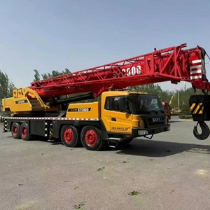 SANY 80 Ton Used Truck <b>Crane</b> Mobile Hydraulic All Terrain Lifting Equipment Construction Machinery PLC Motor - Product Image 3