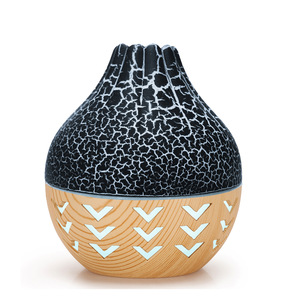 YX-019 Crackled USB Humidifier 5V Mini Home Aromatherapy Diffuser Luminous Finish Less Than 0.5L Water Tank - Product Image 4