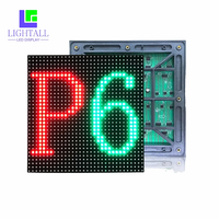 Modul Tampilan Digital Luar Ruangan P6 192*192mm 32*32 Piksel Panel untuk Iklan Layar LED Resolusi Tinggi