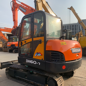 Excavadora Usada Doosan DH60-7, Maquinaria de Ingeniería y Construcción en Buen Estado de Funcionamiento, en Venta - Product Image 4