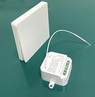 Interrupteur intelligent 1Gang 86 pouces, options sans fil, interrupteur mural sans fil 240V, interrupteur auto-alimenté avec fonction étanche