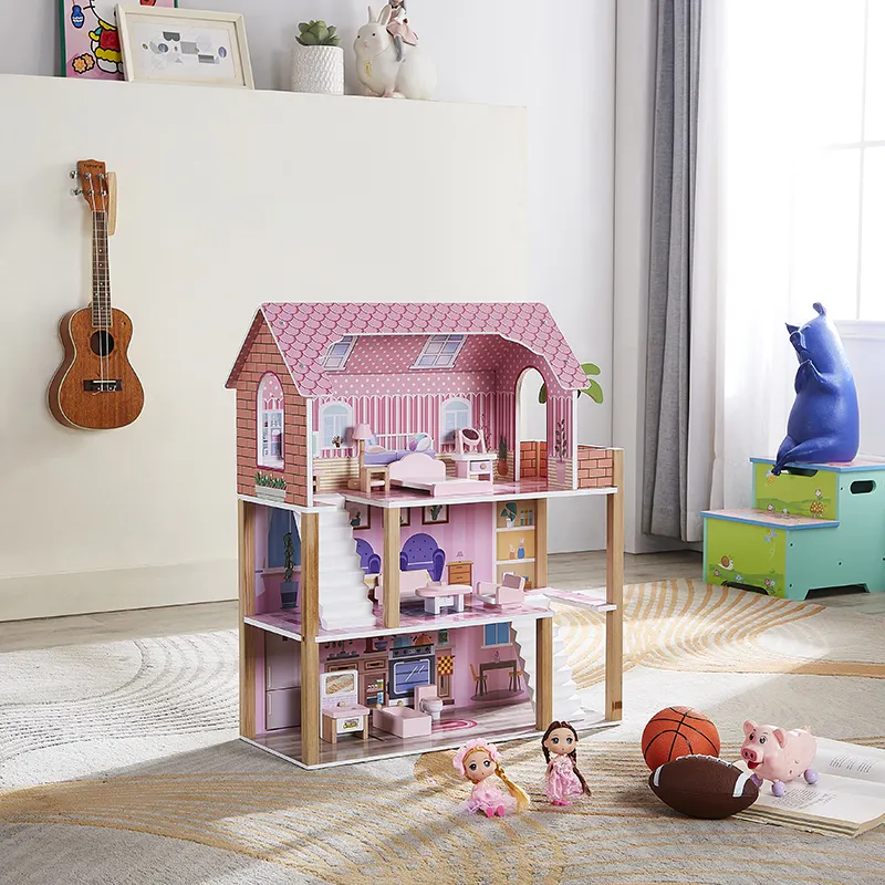 2024 деревянная кукольная игрушка для девочек