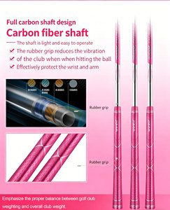 Set da Golf Junior YUEKE per Ragazze, da 3 a 12 Anni, Altezza 90-150cm, Asta in Grafite ad Alta Perdonaibilità, Vendita all'Ingrosso - Product Image 3