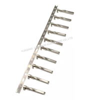 Conector Automotriz 7116-1261, Terminales de Resorte, Pines de Bronce Fosforado Estañado, 3A 12V, Hembra, 22-20AWG, -40-125C, en Tira