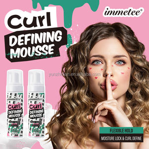 <span class=keywords><strong>Mousse</strong></span> Coiffante en Gros 200ml Fixation Souple <span class=keywords><strong>Activateur</strong></span> <span class=keywords><strong>de</strong></span> <span class=keywords><strong>Boucles</strong></span> <span class=keywords><strong>Mousse</strong></span> à l'Huile <span class=keywords><strong>de</strong></span> Coco pour Cheveux Bouclés et Volumineux OEM ODM - Product Image 3