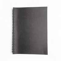 Cuaderno Espiral con Cubierta Kraft Personalizada, 255x180mm, Papel Cuadriculado, Diario, Cuaderno de Escritura para la Escuela y Oficina, Papelería OEM