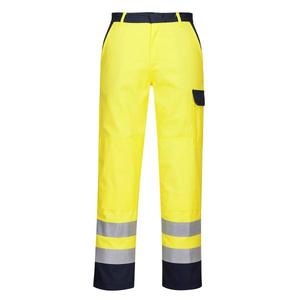 เสื้อผ้าทำงานที่ทนทานต่อเปลวไฟของ5036108249565กางเกงสีเหลืองโปรเปลวไฟเปลวไฟ FR92YERXXL การมองเห็นได้ชัดเจน - Product Image 1