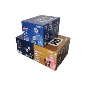 Wholesale High Quality Custom 4 Color Matt Lamination Eco-friendly Recycled Cardboard Corrugated <b>Boxes</b> for Milk Packaging - Product Image 1