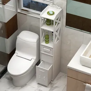 2021 Оригинальные Классические европейские роскошные современные шкафы для ванной комнаты по индивидуальному заказу, комод с невидимой мусорной корзиной