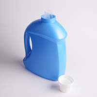 Logo de taille personnalisée en plastique de couleur 250ml 500ml 1L 2L 3L 4L 5L Bouteilles de liquide de lessive HDPE contenant de colle pour détergent à lessive