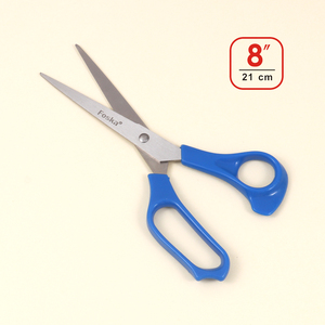 <span class=keywords><strong>Ciseaux</strong></span> Foska 8'' colorés en acier inoxydable pour l'école et le bureau, avec poignée en plastique, pour couper le papier, <span class=keywords><strong>ciseaux</strong></span> multifonctionnels - Product Image 2