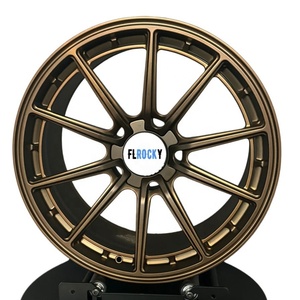 Rines de Aleación Forjados Flrocky Personalizados Negros de 17 18 19 20 21 22 Pulgadas 5x112/120/114.3 para <span class=keywords><strong>BMW</strong></span> F80 F82 <span class=keywords><strong>M8</strong></span> M3 M4 M5 Z4 X5 535 - Product Image 2