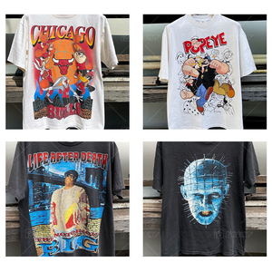 Tùy Chỉnh T-Shirt In Ấn Thêm Logo Của Bạn Cá Nhân Hoá Tùy Chỉnh In T Áo Sơ Mi Cho Nam Giới Đồng Bằng Quá Khổ Bông Tee - Product Image 3