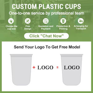 Vente en gros de gobelets à smoothie à emporter en plastique d'injection de qualité supérieure de 600ml pour tasses à jus boisson froide Boba Matcha tardif avec couvercles - Product Image 6