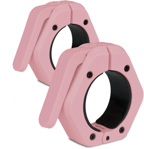 Powerlifting Haltérophilie Colliers d'haltères magnétiques Pinces <span class=keywords><strong>de</strong></span> <span class=keywords><strong>barre</strong></span> <span class=keywords><strong>de</strong></span> poids Clips d'haltères à dégagement rapide - Product Image 2