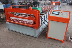 China Hochwertige Blech walzen form maschine Wellblech maschine Automatische Metall maschine - Product Image 2