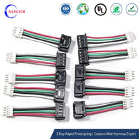 Câble électronique personnalisé Molex 5023510401 vers SZN1.5 4 broches, faisceau de câbles UL3265 26AWG, assemblage de câbles de connecteur PCB