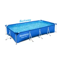 Bestway-piscina al aire libre de gran capacidad 56424, con bomba de filtro, Verano