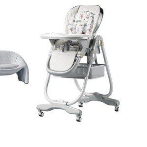 Chaise de table à manger multifonctionnelle, pliable et portable pour les enfants pour l'apprentissage à la maison Chaise haute et rehausseur durable pour bébé - Product Image 1