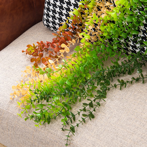 Guirlande artificielle d'eucalyptus Kengyi 100cm 200cm, plante artificielle pour décoration murale intérieure, verdure pour plafond - Product Image 2