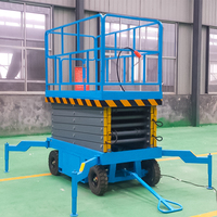 Plateforme élévatrice à ciseaux mobile hydraulique 4m 5m 6m 8m 10m 12m 14m 16m 18m, plateforme élévatrice à ciseaux remorquable pour travaux en hauteur