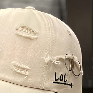 Gorra de Béisbol Deportiva Ajustada, Estilo Retro Vintage, Lavada, con Logotipo Personalizado al por Mayor, 100% Algodón, de Perfil Bajo - Product Image 4