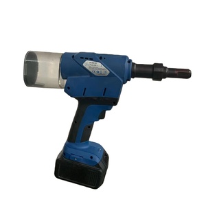 Pistola Remachadora Industrial Robusta de Acero Inoxidable, Herramienta Remachadora Eléctrica Inalámbrica a Batería - Product Image 4