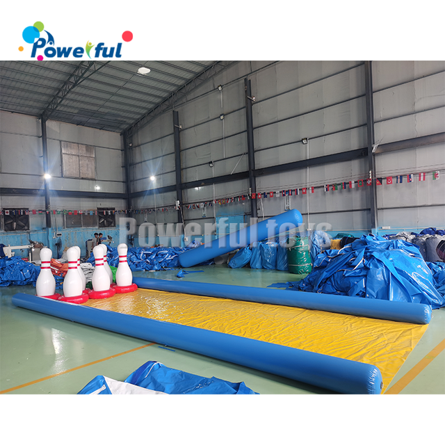 Inflatable Bowling Ball Slide Large Inflatable Bowling Set Sport Games Inflatable Bowling Game for Zorb Ball