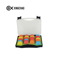 Ensemble de bobines en mousse EVA colorées personnalisables pour la pêche à la carpe, avec boîte de rangement pour lignes principales et leaders, et kit Chod Zig Rig