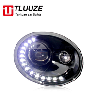 Ensemble de phares LED complets pour Volkswagen Beetle, projecteur Bi LED DRL 6000K 6000LM 12V 35W, nouveau kit Plug and Play pour le marché secondaire