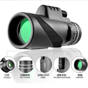 HD 16x52 FMC quang học BAK4 lăng kính ánh sáng yếu tầm nhìn ban đêm Kính viễn vọng một mắt cho cắm trại ngoài trời âm nhạc buổi hòa nhạc Kính thiên văn di động - Product Image 4