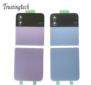 Carcasa F711 Flip3 para <span class=keywords><strong>Samsung</strong></span> <span class=keywords><strong>Galaxy</strong></span> <span class=keywords><strong>Z</strong></span> <span class=keywords><strong>Flip</strong></span> <span class=keywords><strong>3</strong></span> SM-F711 6.7\", Tapa Trasera de Vidrio para Batería, Reparación, Reemplazo, Carcasa Trasera para Teléfono - Product Image 4