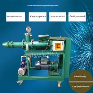 Máquina Industrial de Amasado de Arcilla al Vacío de Doble Eje Horizontal de Acero Inoxidable y de Eje Único - Product Image 4