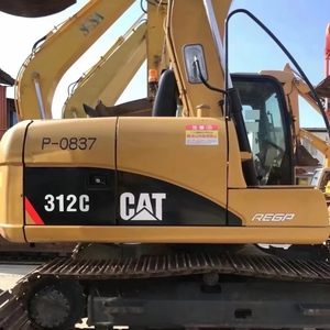 Excavadora Hidráulica Usada Caterpillar 312C/D/D2/D2GC/DL de 12 Toneladas, Motor de 74kw, Caja de Cambios y Bomba - Product Image 3