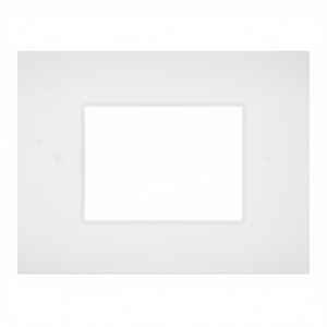 Placa de interruptor de 3 vías blanca compatible con Vimar Arke - Product Image 2