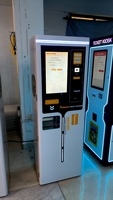 Distributeur de billets et de pièces haute performance D08, machine de change intelligente, kiosque à écran tactile 18,5 pouces pour salles d'arcade et FEC
