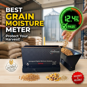 Digital Grain Moisture Meter Grain Moisture Analyzer Seed Moisture Tester for Wheat <b>Corn</b> <b>Harvest</b> Inspection - Product Image 1