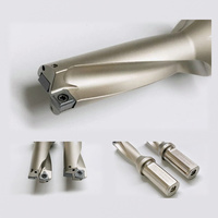 Porte-foret U pour plaquettes indexables, diamètres 2D 3D 4D 5D, avec canal de refroidissement traversant, outil de perçage profond pour tour CNC et tournage de métaux