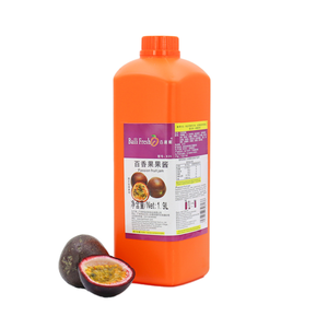 Sirop de fruit de la <span class=keywords><strong>passion</strong></span> pour Bubble Tea, saveurs tropicales sucrées, certifié Halal, saveurs authentiques, sans gluten, végétalien, sans OGM - Product Image 6
