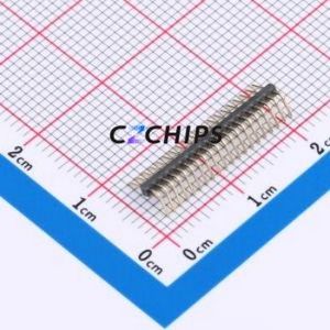 GPCB101-2002A003C1AA Pin Header Bent Lead Through Hole,P=1mm Connector 1x20P 1mm 1mm Pin Header - Product Image 2
