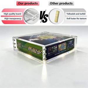 Offre Spéciale : Support de Présentation Pré-assemblé en Acrylique Transparent Poli pour Boîtes de Boosters Pokémon – Idéal pour l'Exposition de Cadeaux - Product Image 4
