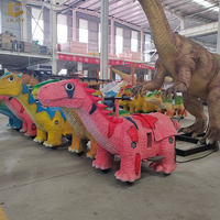 SGBC2520 Dinosaure animatronique personnalisé, mini voiture électrique pour parc, centre commercial, scooters faits à la main, jeux d'interaction familiale