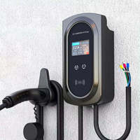 Chargeur mural intelligent monophasé CE certifié UE-7kw 7kW AC pour véhicules électriques, prise Type 2, recharge à domicile - Qualité professionnelle